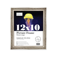 Thumbnail for 12x10 Silver Ornate Picture Frame 12
