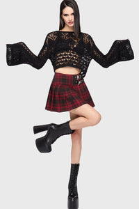 Thumbnail for Midnight Vale Cropped Sweater