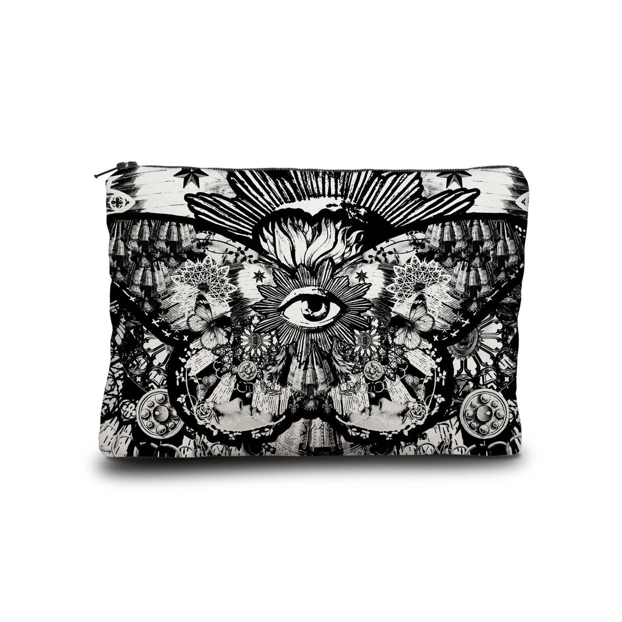 BLACK BUTTERFLY PURSE