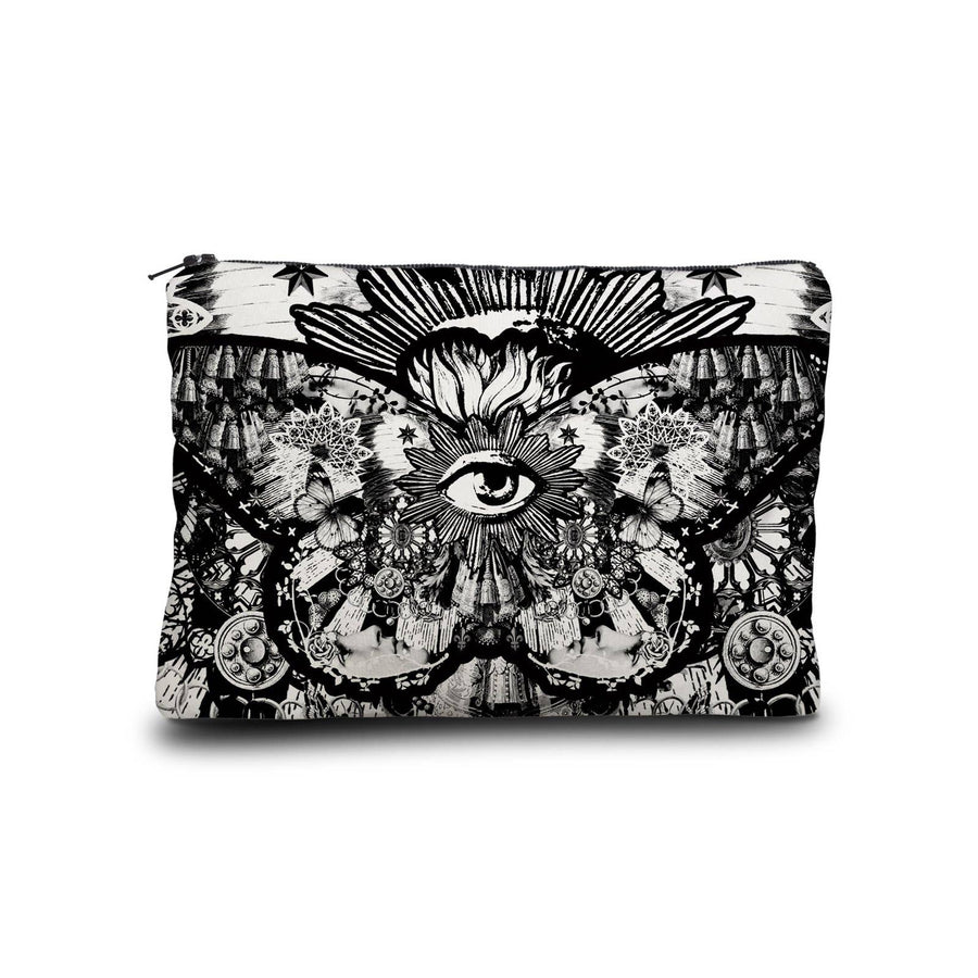 BLACK BUTTERFLY PURSE