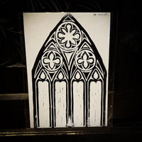 Thumbnail for Cathedral - Lino Print