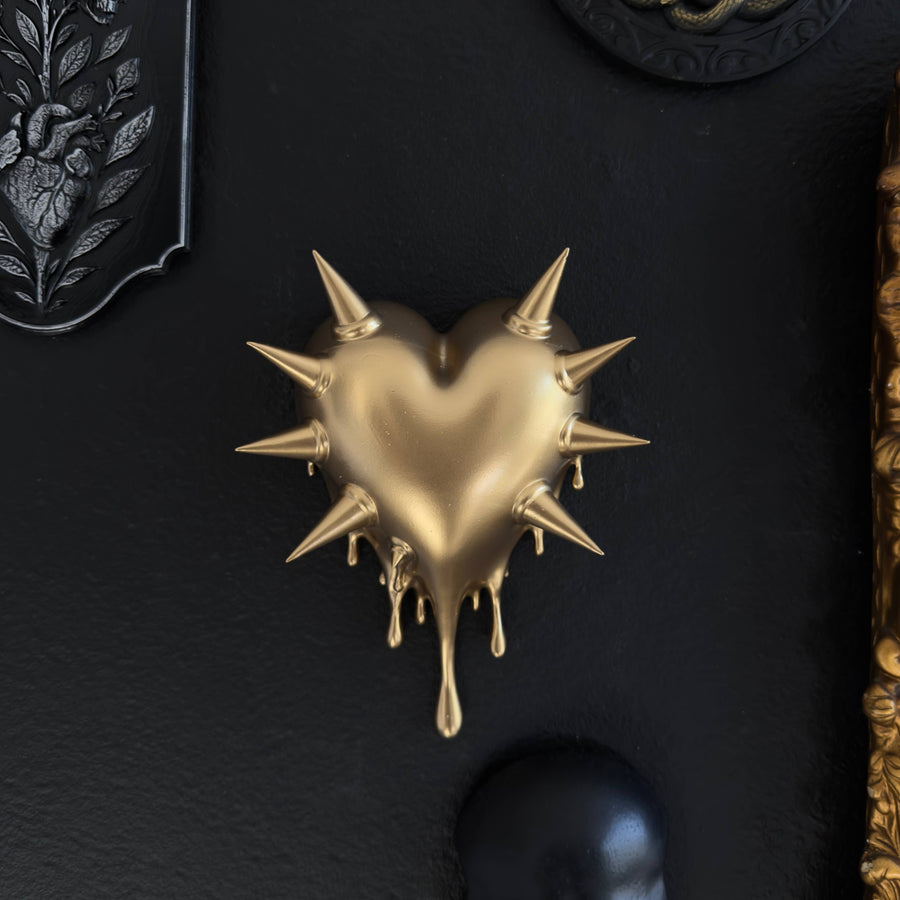 Dripping Heart Wall Sculpture 'Rupture'
