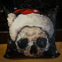 Thumbnail for Santa Skull Cushion