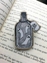 Thumbnail for Bottled Spirits Wooden Pin Badge