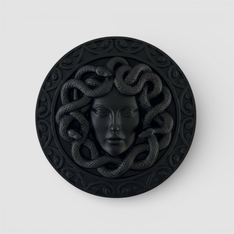Medusa Wall Plaque, Greek Mythology Gothic Decor