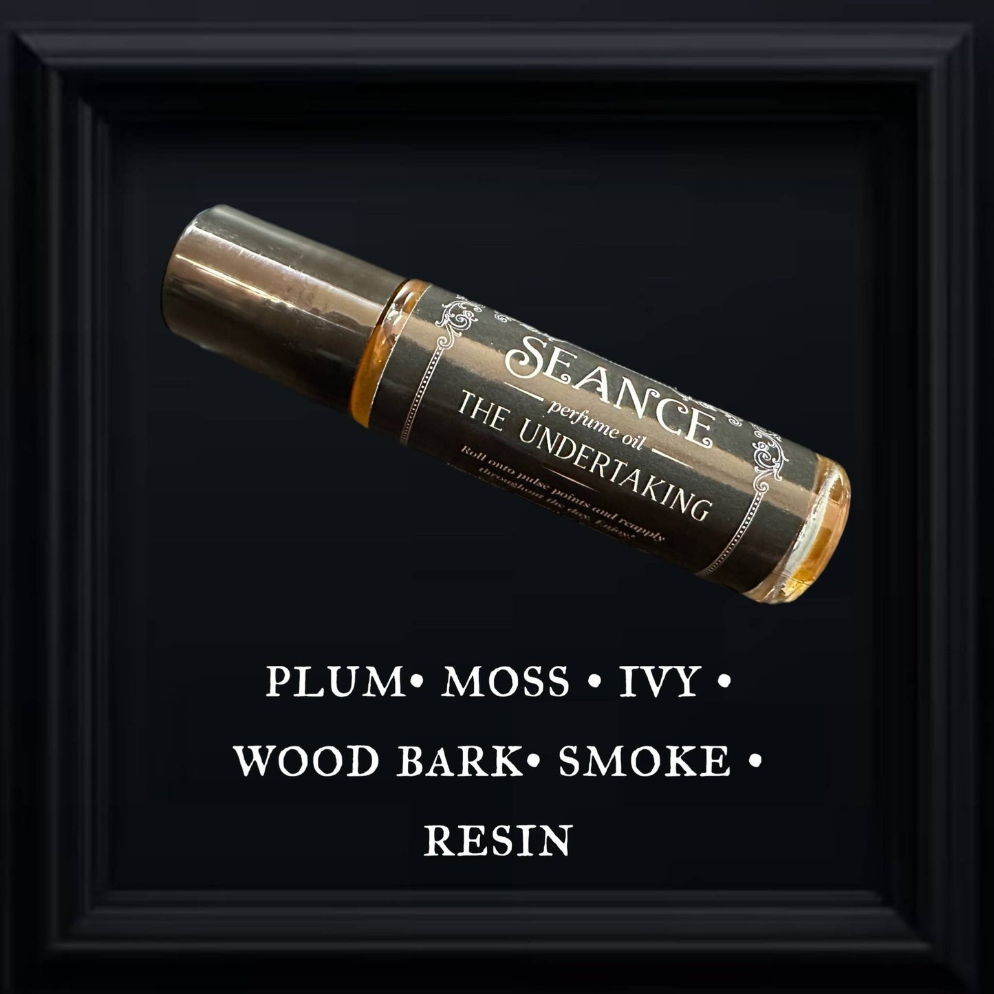 The Undertaking- oak, moss, smoke, plum