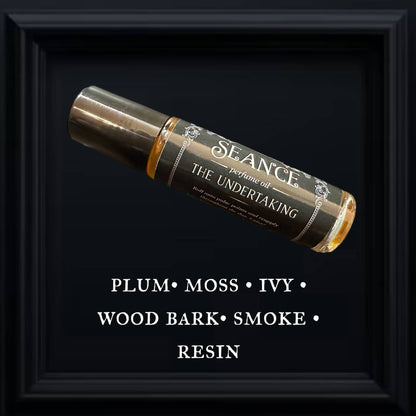 The Undertaking- oak, moss, smoke, plum