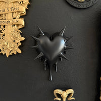 Thumbnail for Dripping Heart Wall Sculpture 'Rupture'