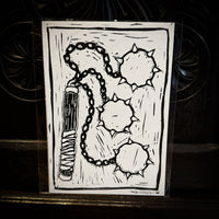 Thumbnail for Flail - Lino Print