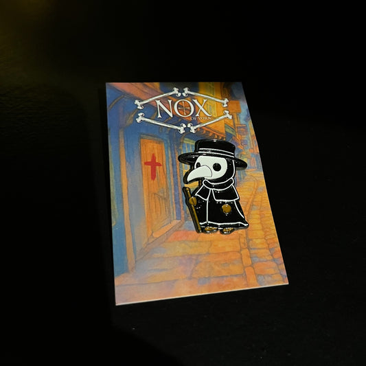 Nox Plague Doctor Enamel Pin Badge