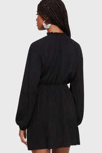 Thumbnail for Autumna Mini Dress (Black)