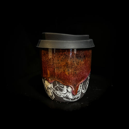 Small Skully Travel Mug