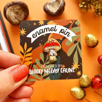 Thumbnail for Mini Mushroom Enamel Pin