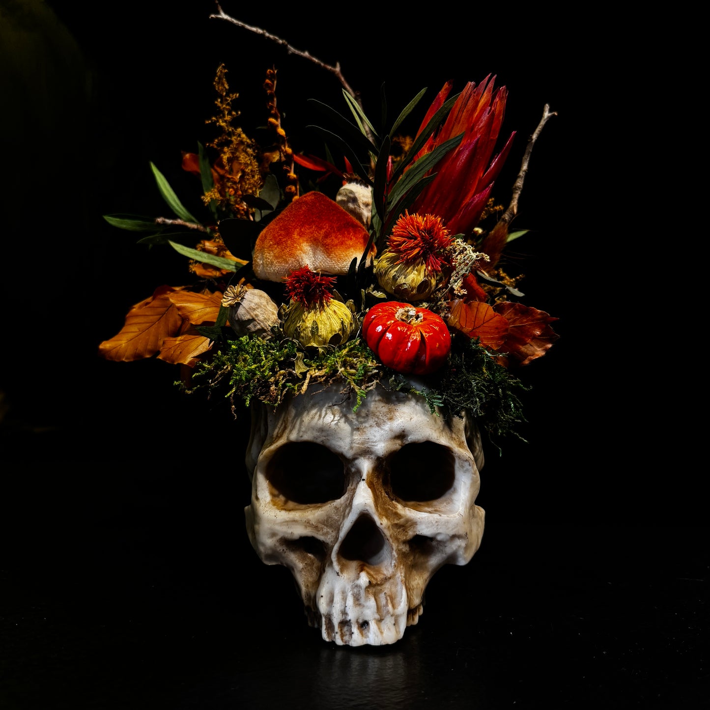 Skull Vase