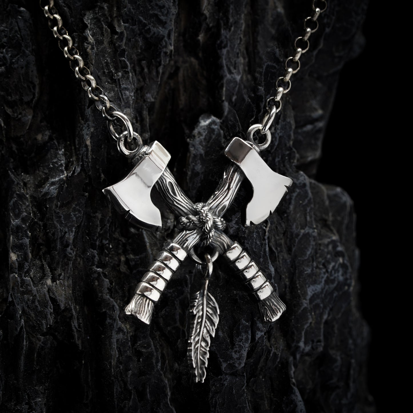 Twin Axe Pendant - Jesse Leach Collection