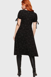 Thumbnail for Garden of Venom Midi Dress