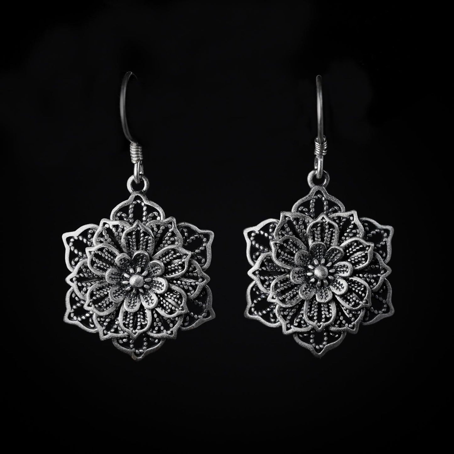 Lotus Earrings