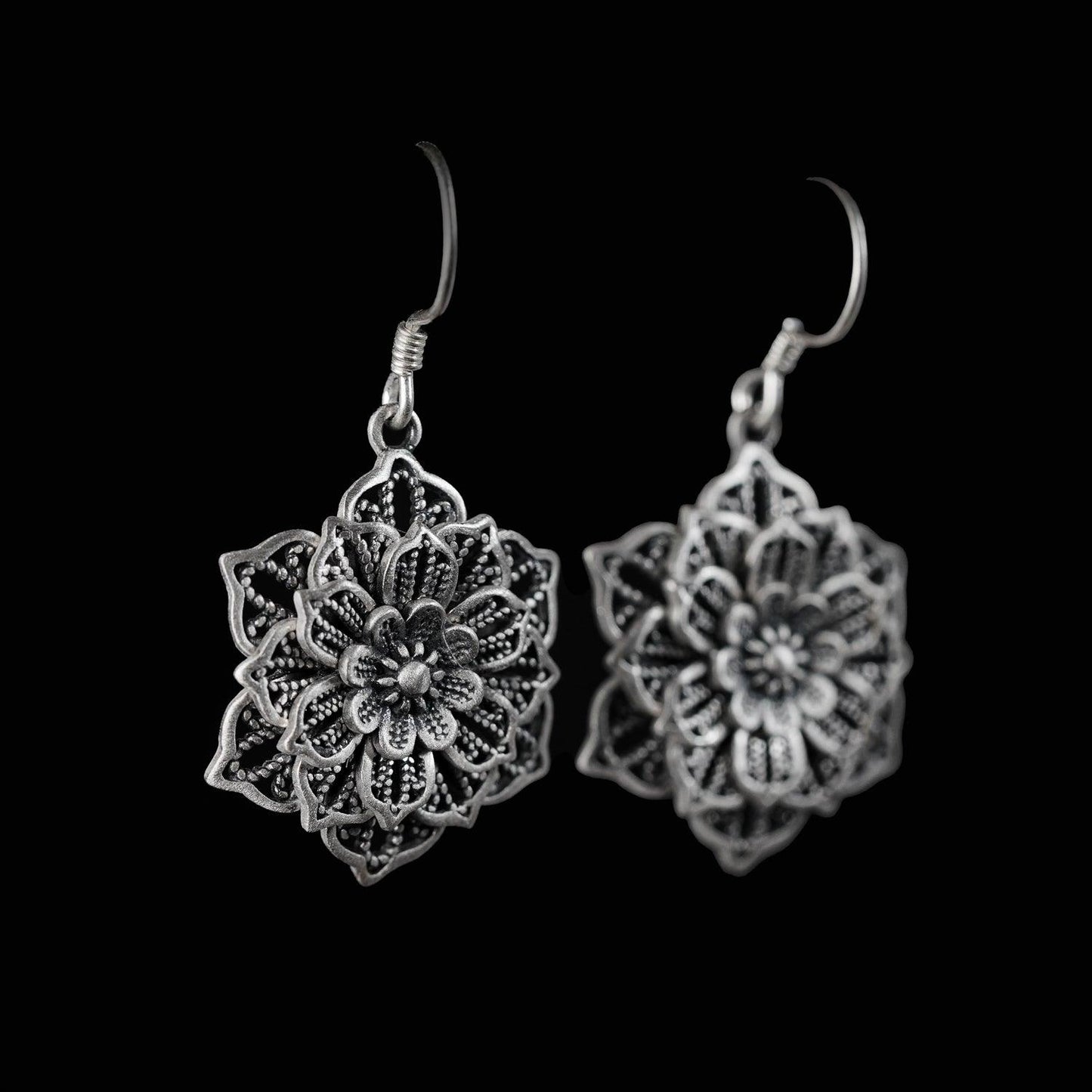 Lotus Earrings