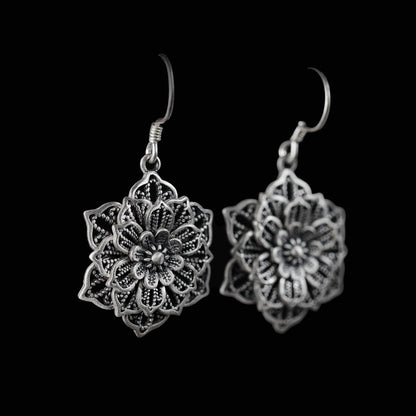 Lotus Earrings