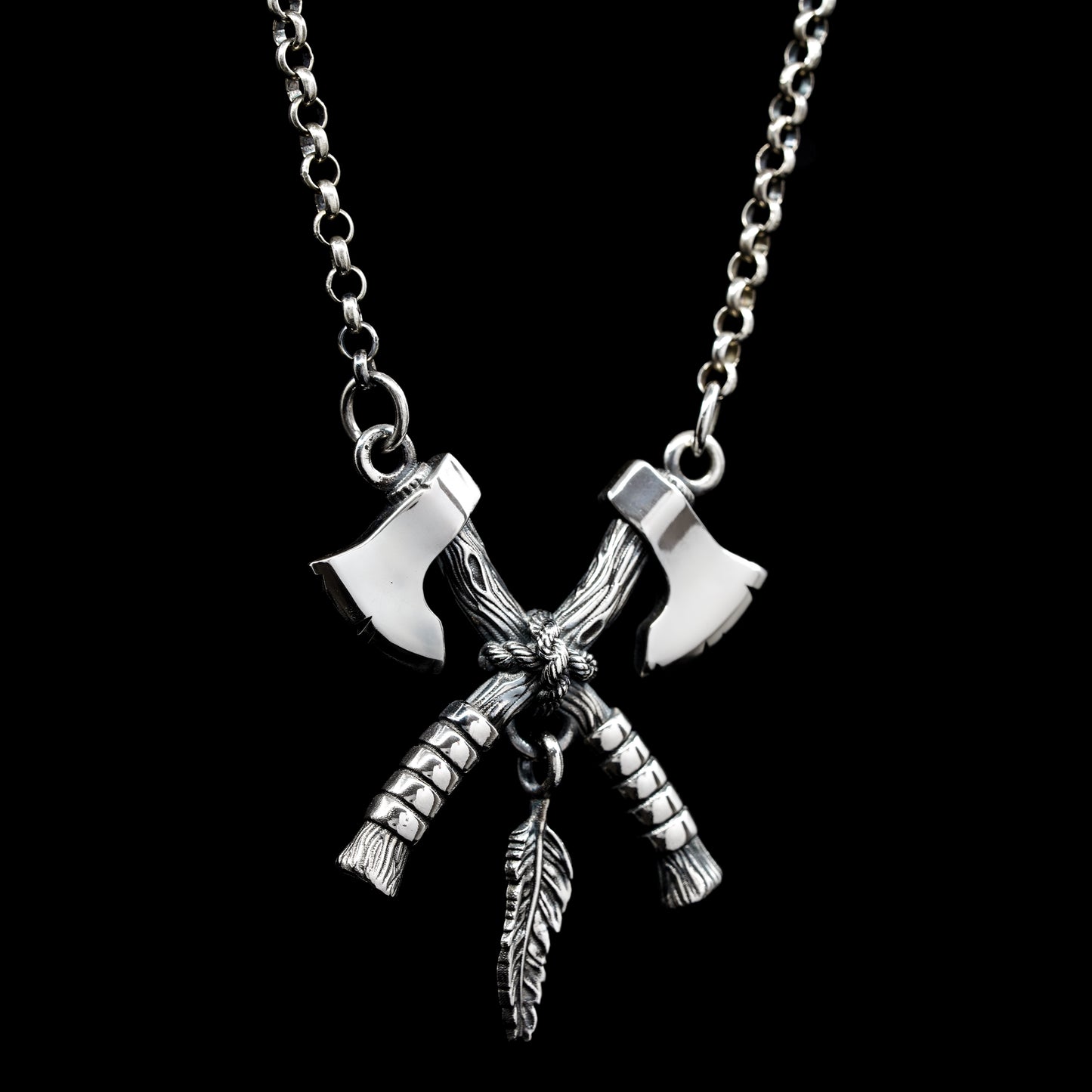 Twin Axe Pendant - Jesse Leach Collection
