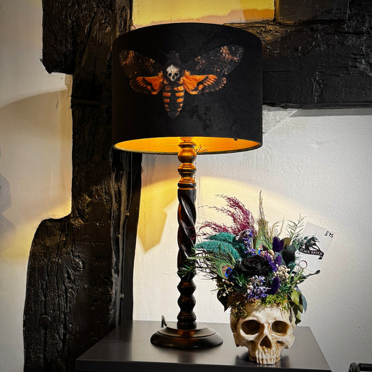 Death’s Head Moth Lamp