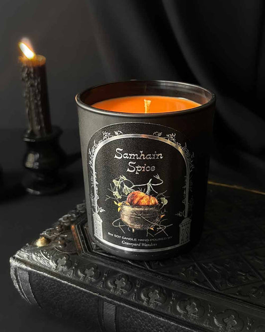 Samhain Spice Candle (Pumpkin & Cinnamon)