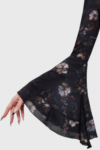 Thumbnail for Autumna’s Night Midi Dress