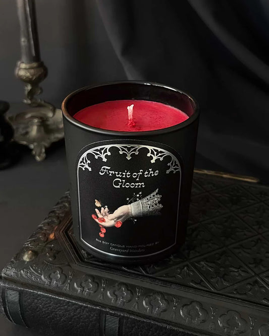 Fruit of the Gloom Candle (Black Cherry & Sandalwood)