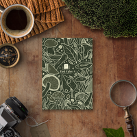 Thumbnail for Green Shrooms, A5 Notebook