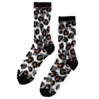 Thumbnail for Sheer Leopard Print Socks