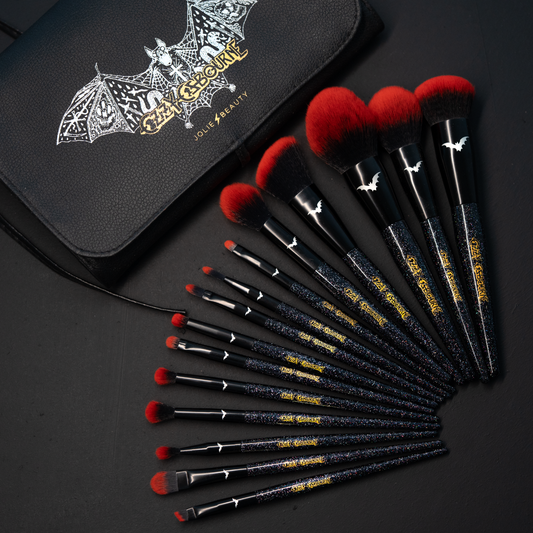 Ozzy Osbourne X Jolie Beauty © - ROCK ROYALTY Makeup Brush Set