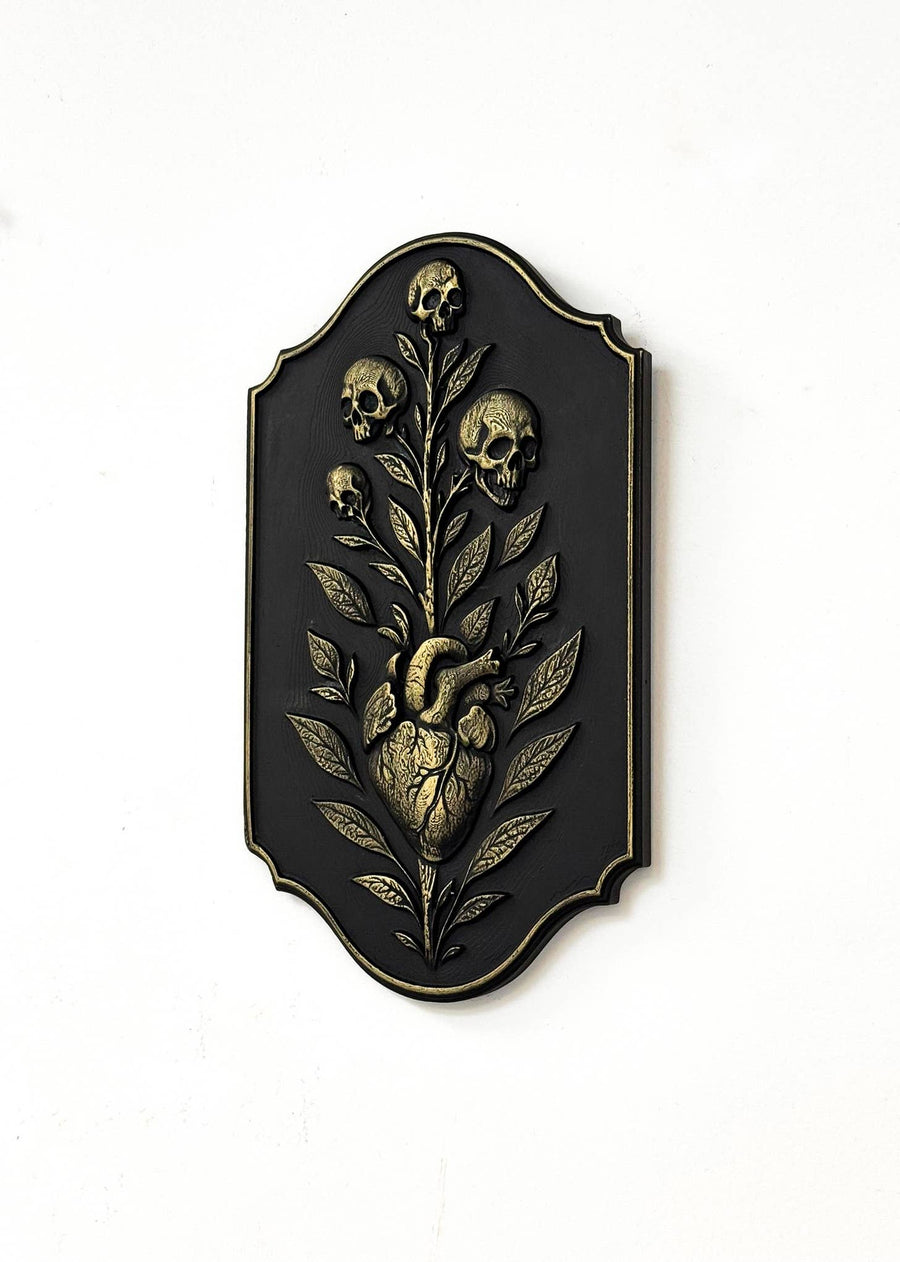 Snapdragon Life and Death Wall Plaque Gallery Wall Decor