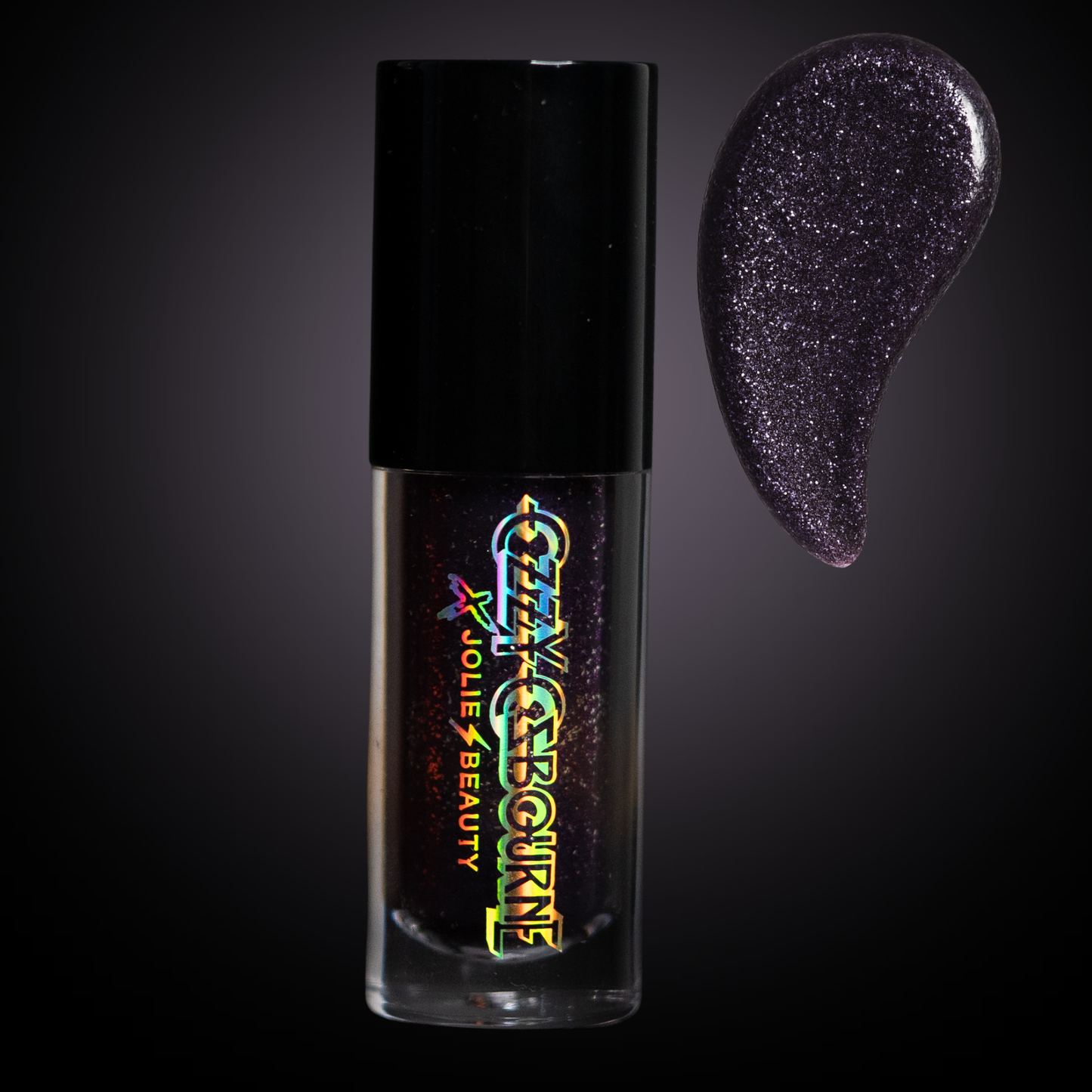 Ozzy Osbourne X Jolie Beauty - Heavy Metal Liquid Eyeshadow - Black Rain