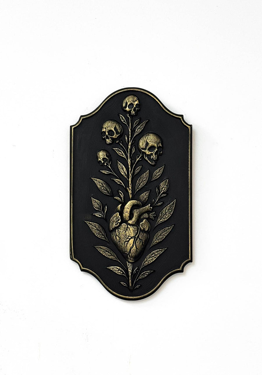 Snapdragon Life and Death Wall Plaque Gallery Wall Decor