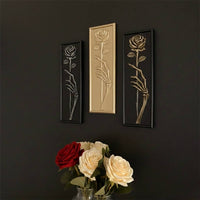 Thumbnail for 'Eternal Offering' Skeleton Hand Holding Rose Wall Plaque