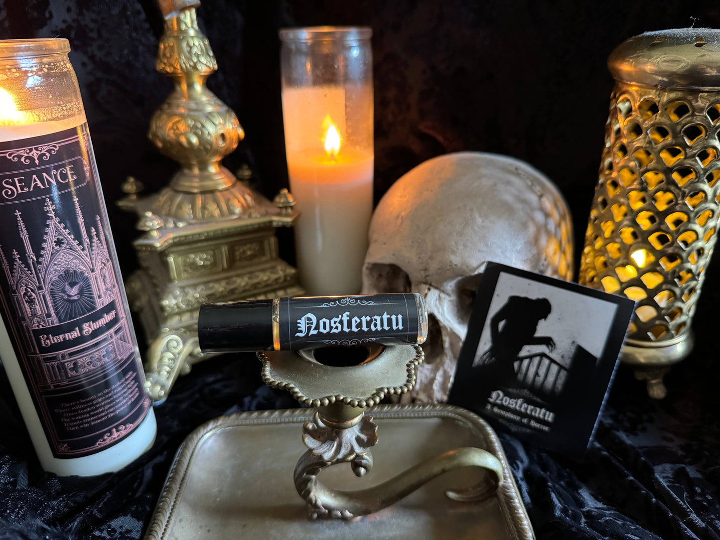 NOSFERATU perfume oil (stone, incense, wine, roses)