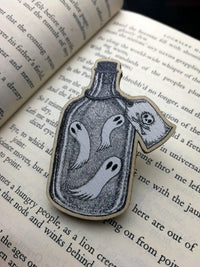Thumbnail for Bottled Spirits Wooden Pin Badge