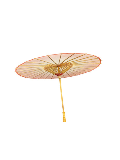 Handmade Oil Paper Bamboo Waterproof Sun Parasol+ Free Case