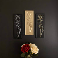 Thumbnail for 'Eternal Offering' Skeleton Hand Holding Rose Wall Plaque
