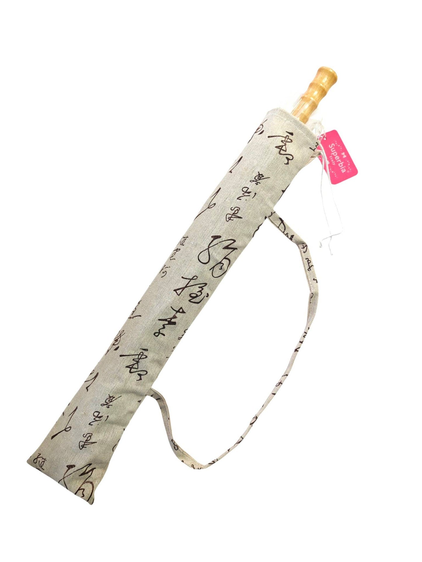 Handmade Oil Paper Bamboo Waterproof Sun Parasol+ Free Case