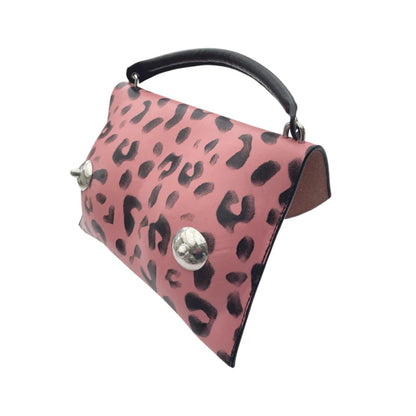 Pink Leopard Mini Handbag