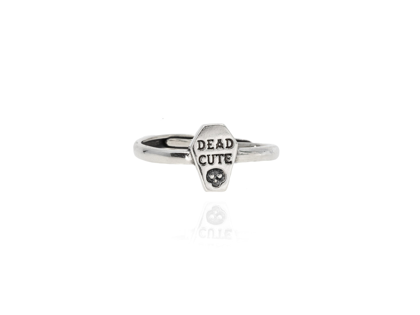 Dead Cute Coffin Ring