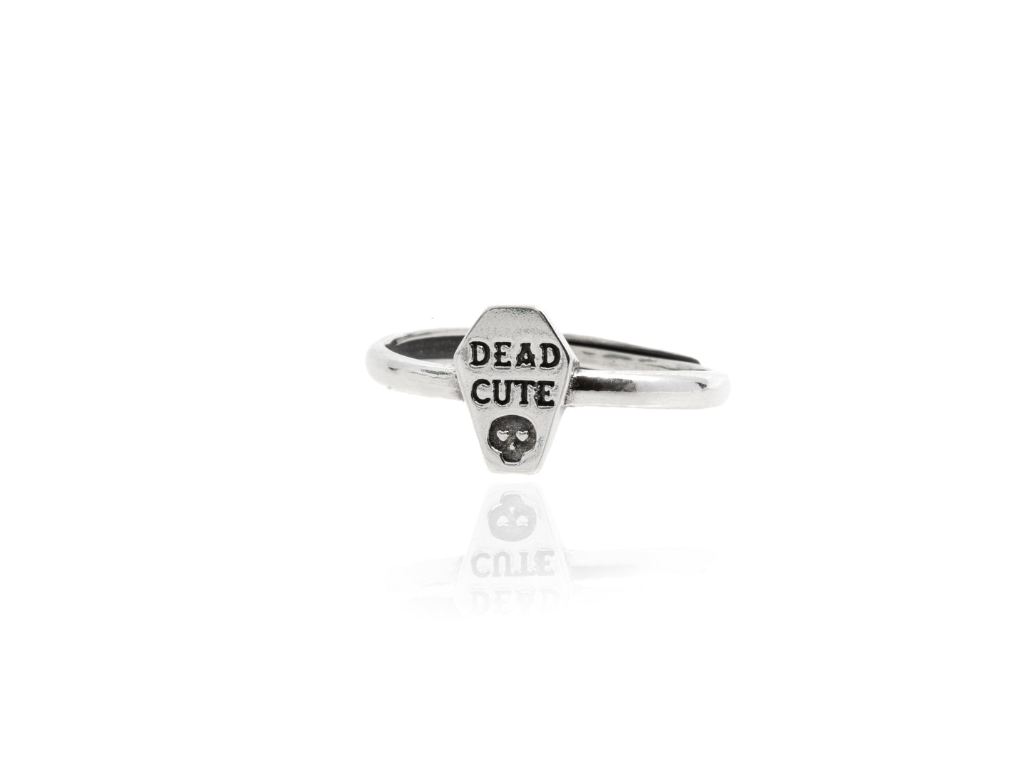 Dead Cute Coffin Ring