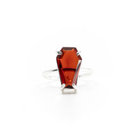 Thumbnail for Gemstone Coffin Ring